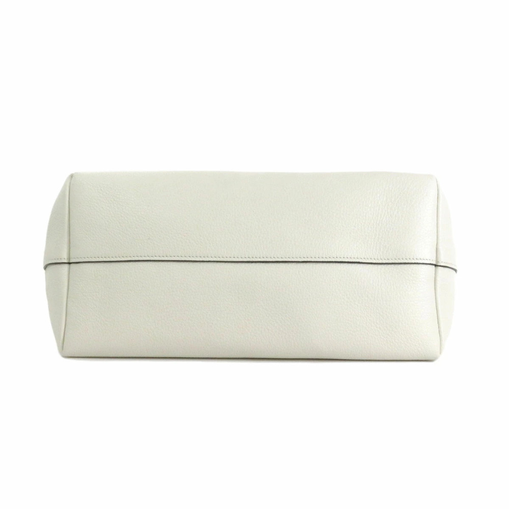 Prada Vitello Phenix leather shopping tote bag White - Picture 4 of 11